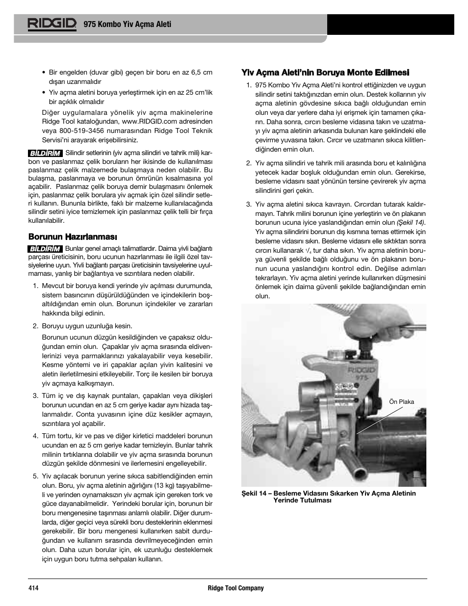 RIDGID Combo Roll Groover User Manual | Page 416 / 490