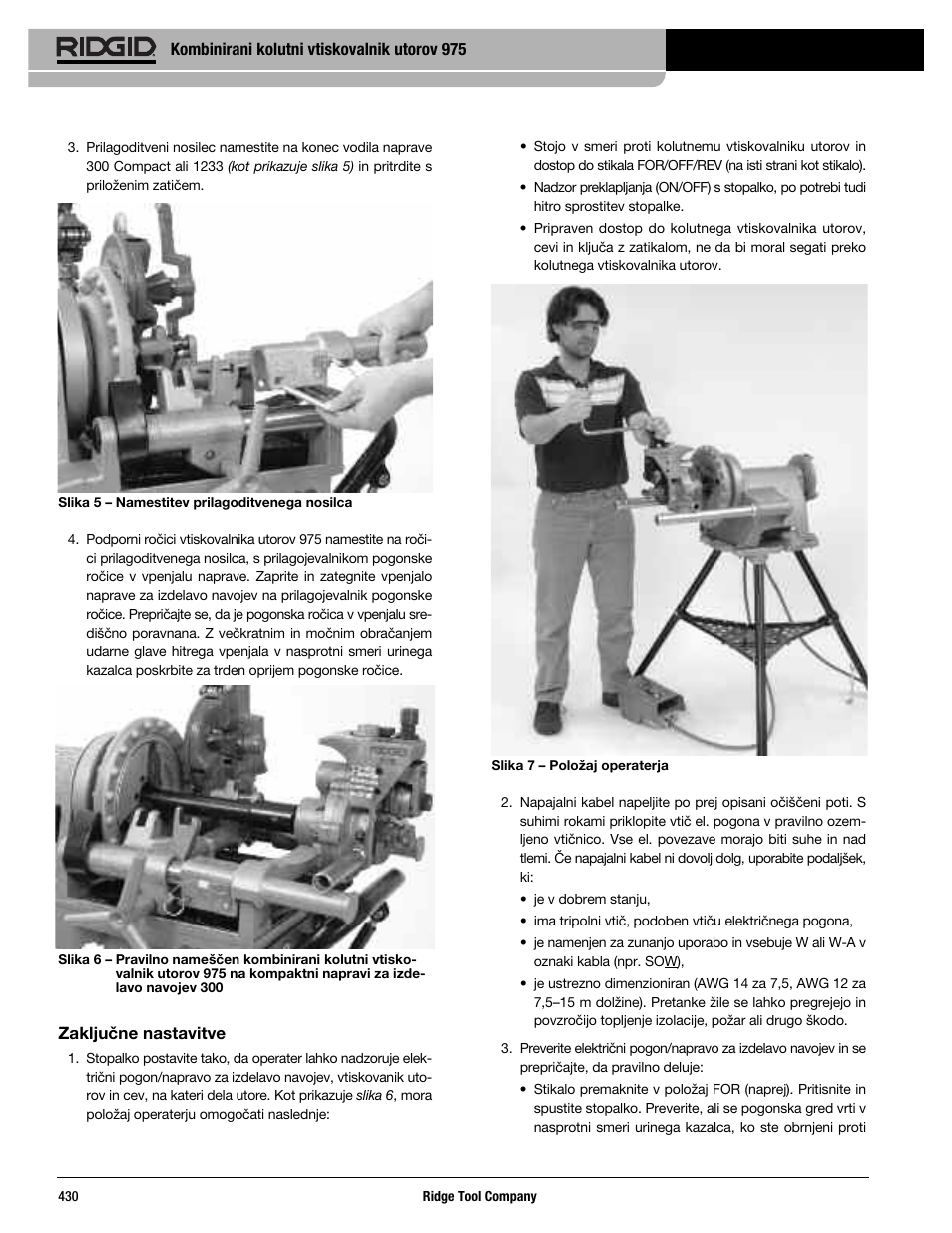 RIDGID Combo Roll Groover User Manual | Page 432 / 490