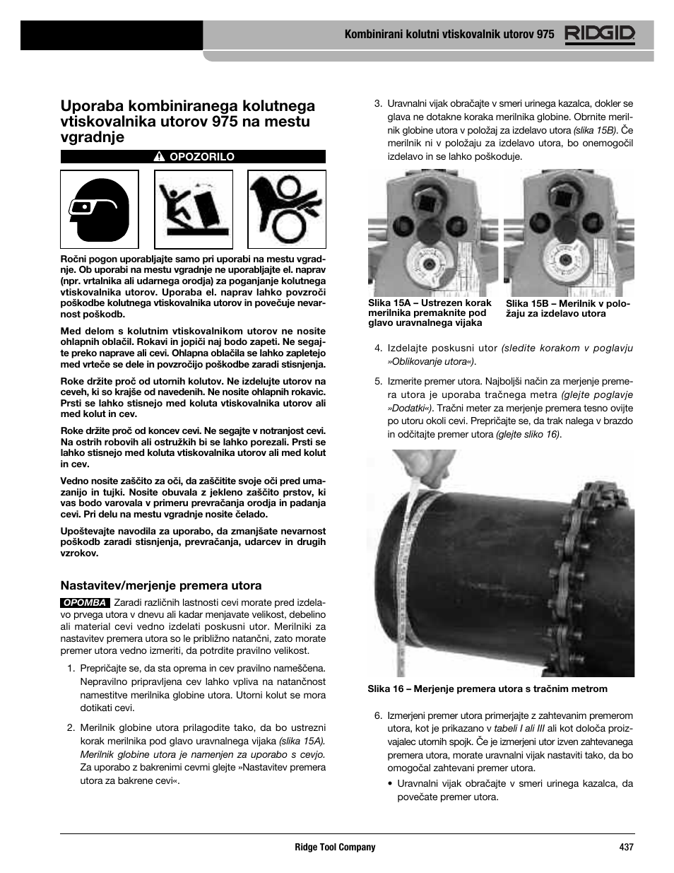 RIDGID Combo Roll Groover User Manual | Page 439 / 490