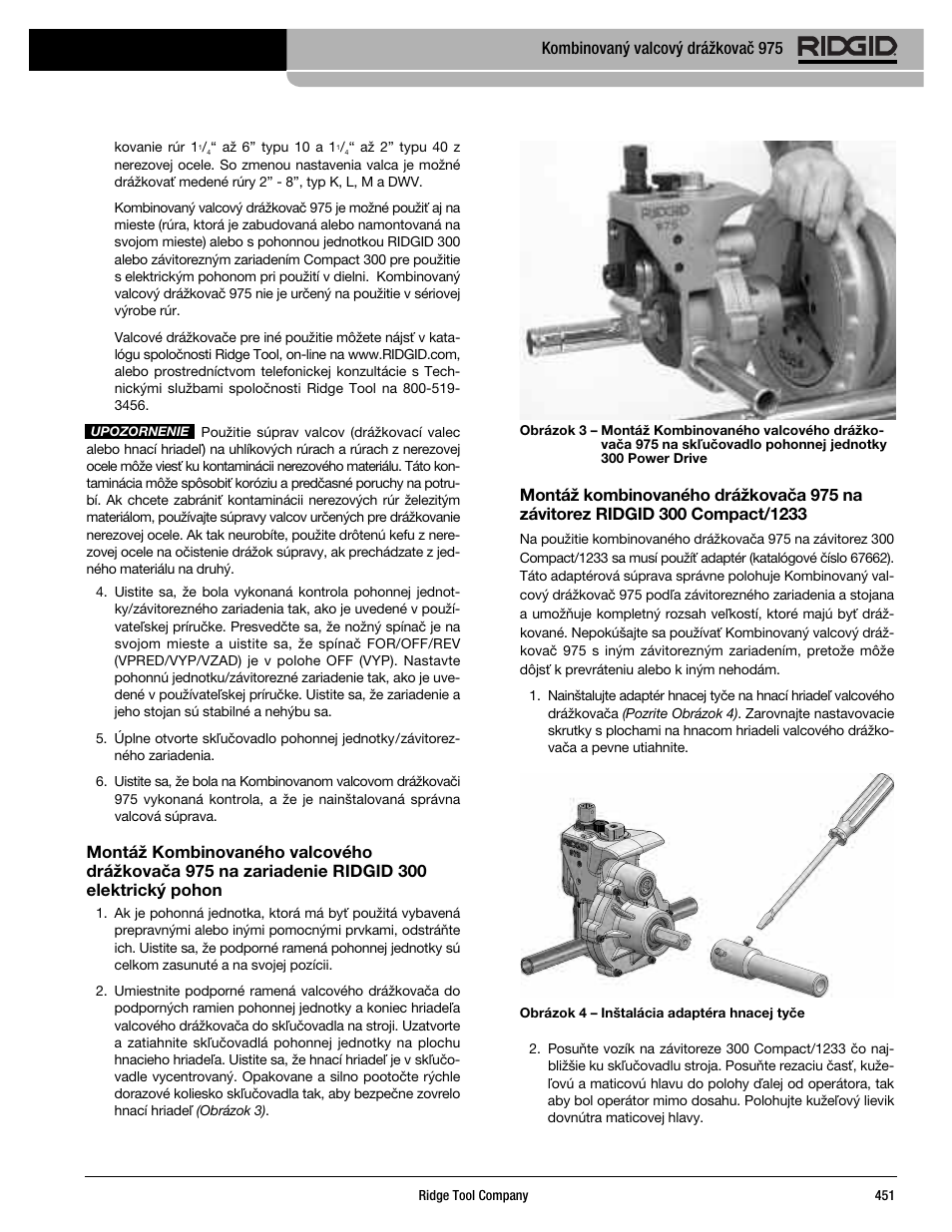 RIDGID Combo Roll Groover User Manual | Page 453 / 490