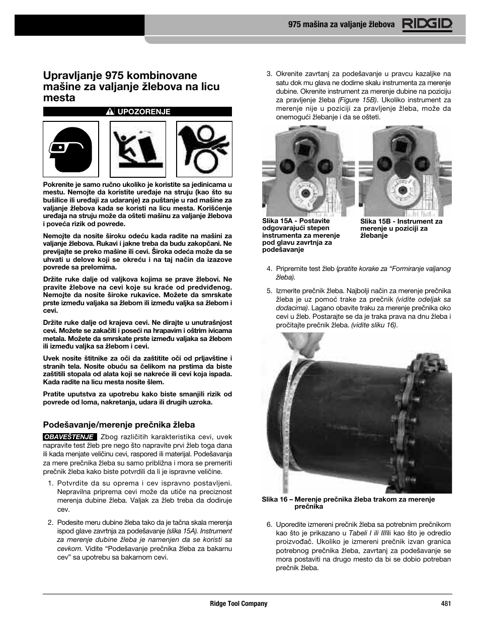 RIDGID Combo Roll Groover User Manual | Page 483 / 490