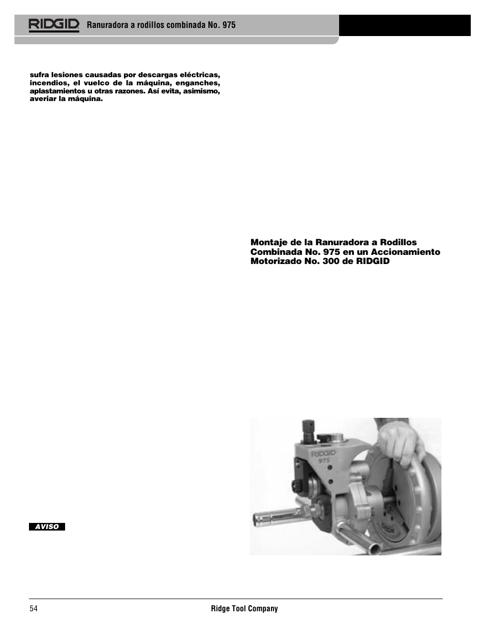 RIDGID Combo Roll Groover User Manual | Page 56 / 490