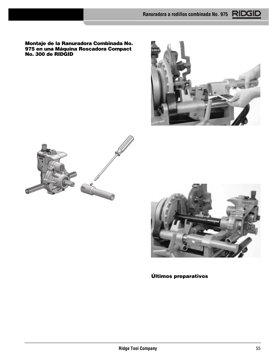 RIDGID Combo Roll Groover User Manual | Page 57 / 490