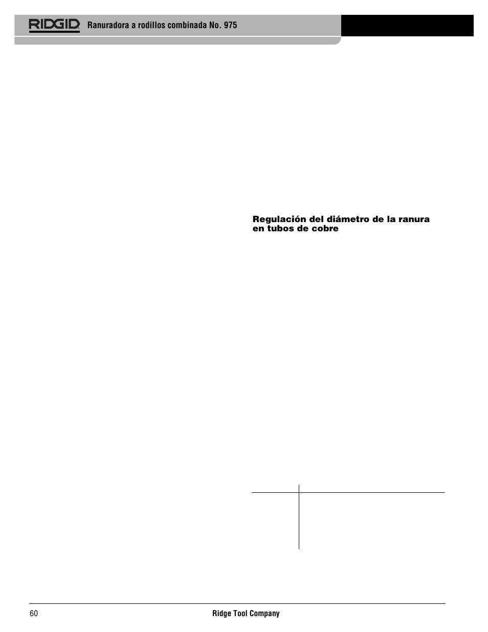 Ranuradora a rodillos combinada no. 975 | RIDGID Combo Roll Groover User Manual | Page 62 / 490