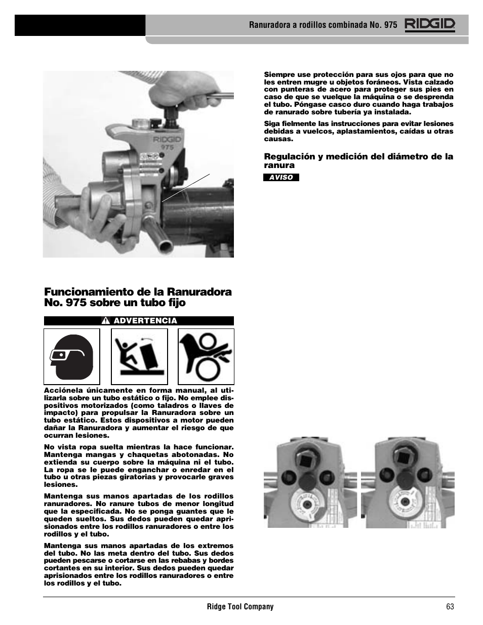 RIDGID Combo Roll Groover User Manual | Page 65 / 490
