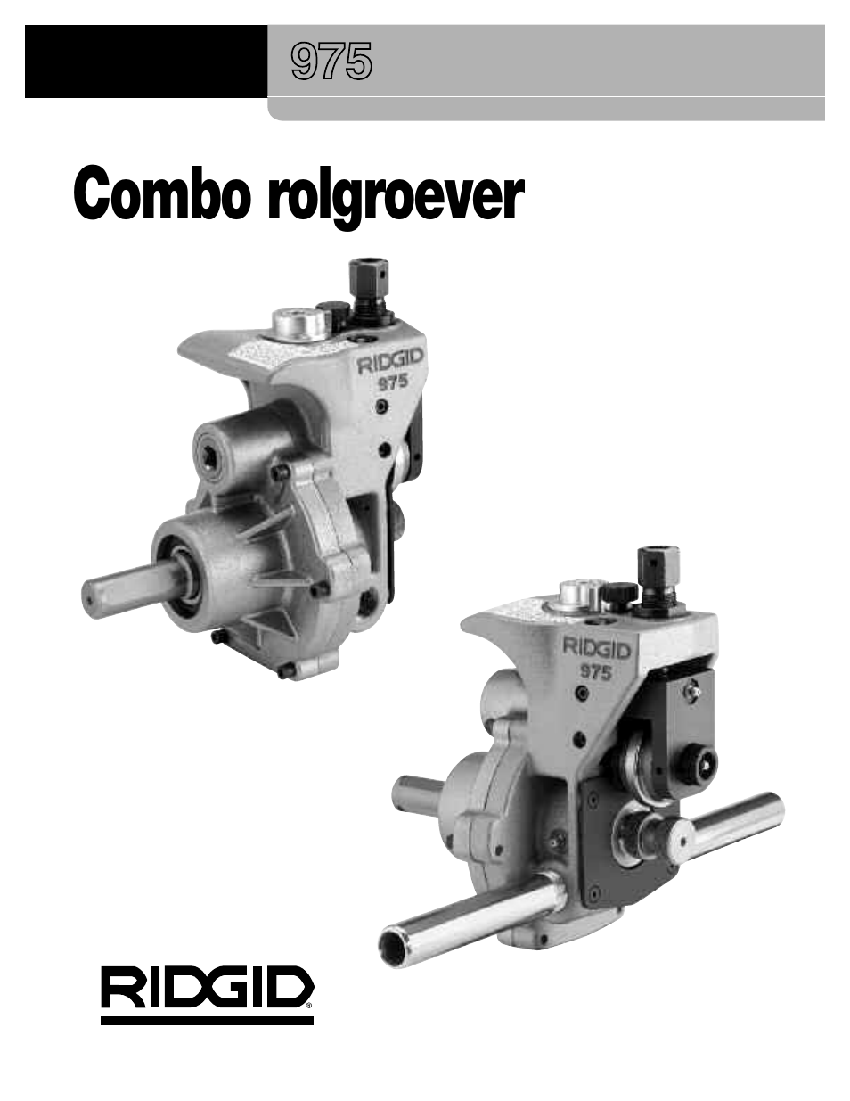 Combo rolgroever | RIDGID Combo Roll Groover User Manual | Page 94 / 490