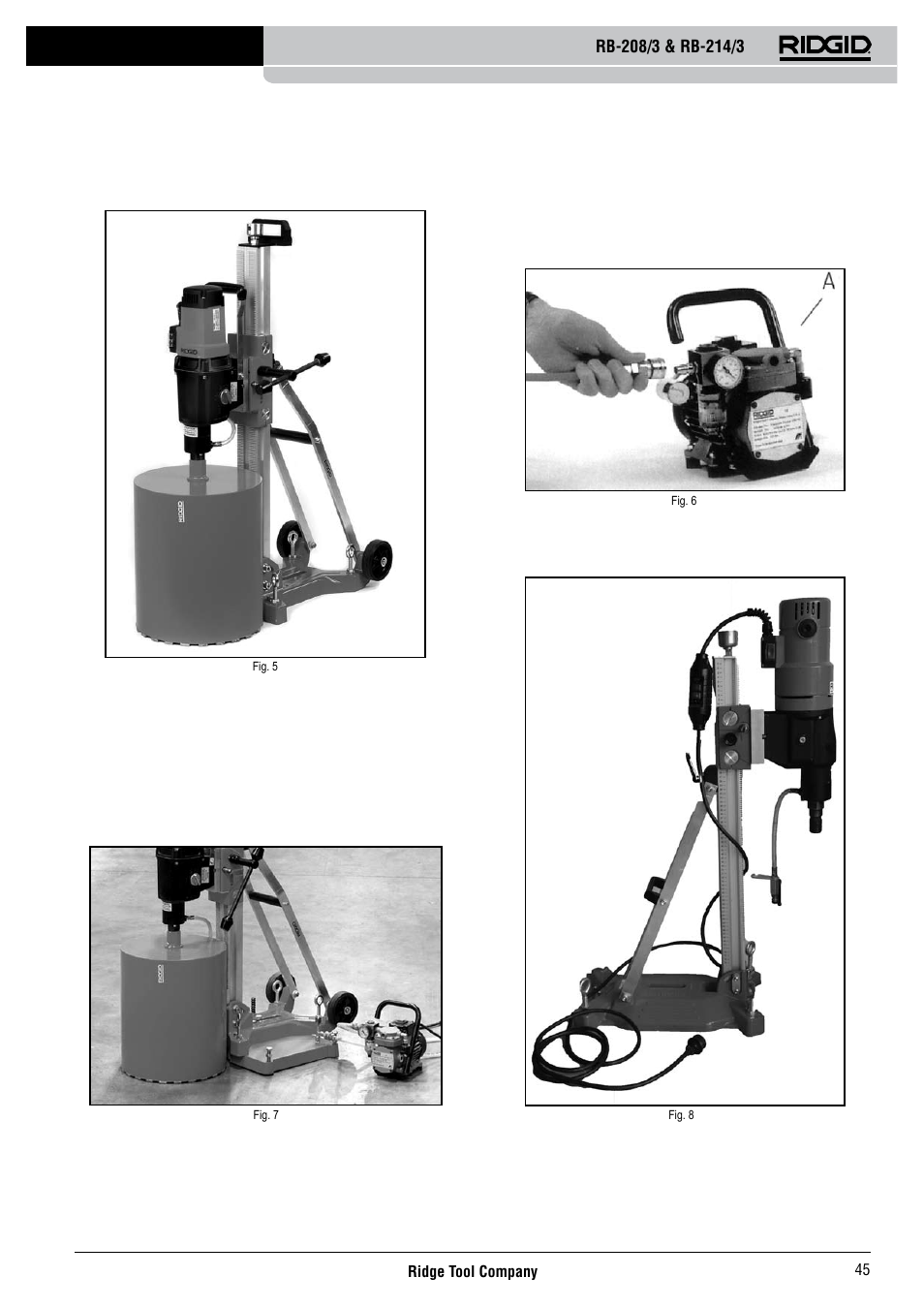 Ridge tool company 45 | RIDGID RB-214_3 User Manual | Page 47 / 50