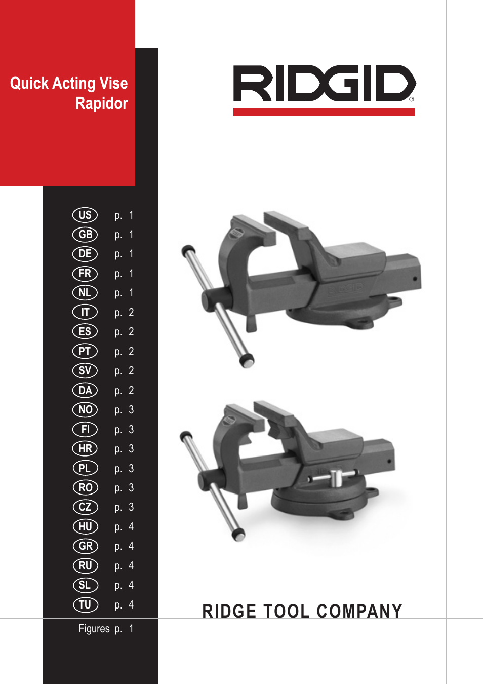 RIDGID Rapidor User Manual | 6 pages