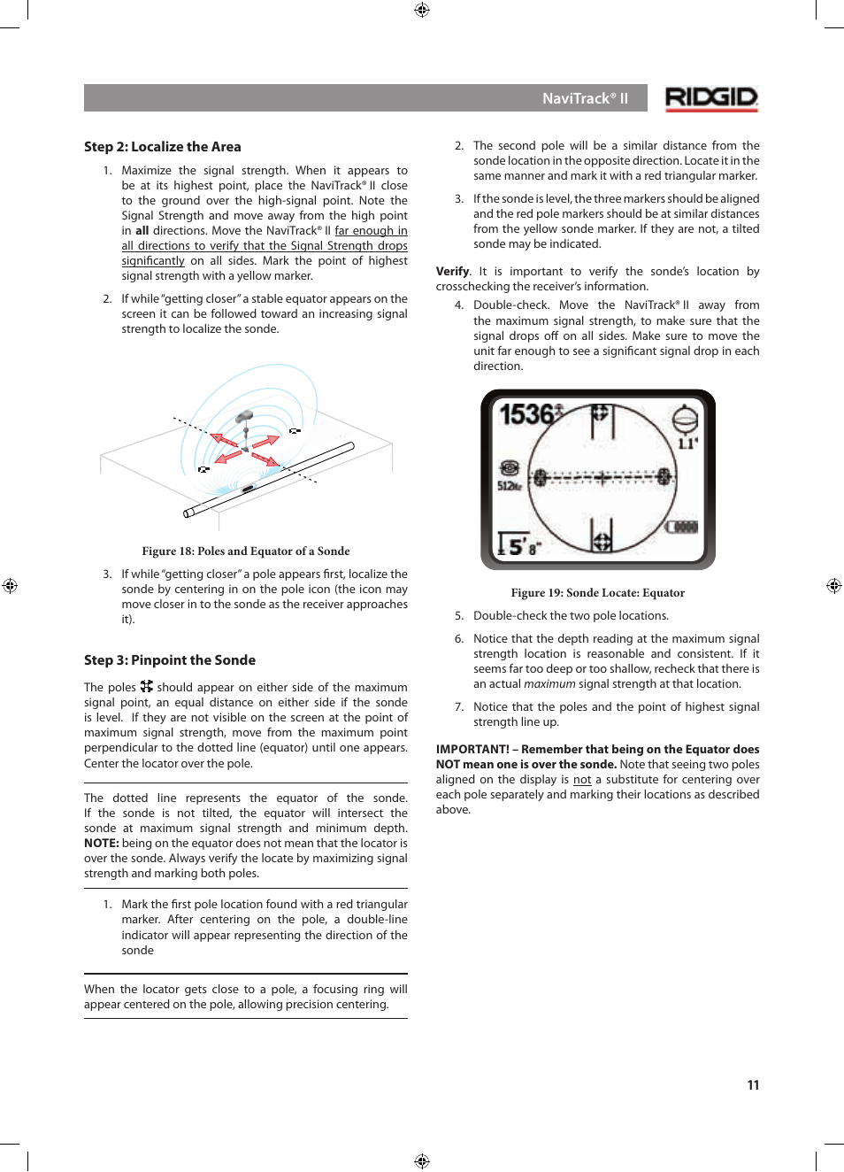 RIDGID NaviTrack II User Manual | Page 12 / 394