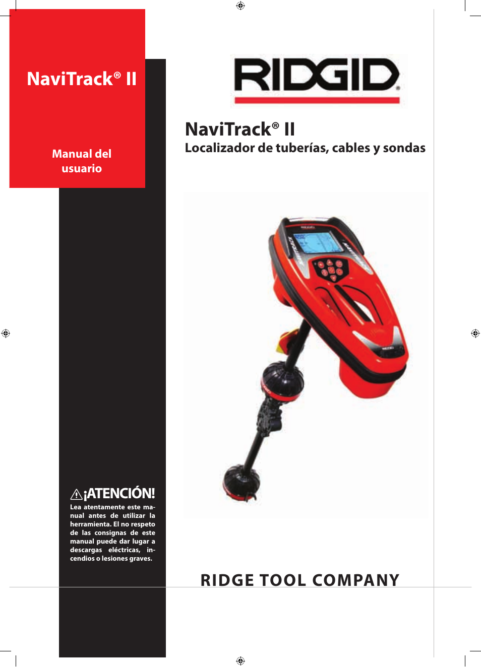 Navitrack® ii, Ridge tool company | RIDGID NaviTrack II User Manual | Page 142 / 394