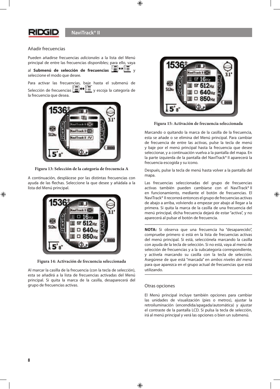 RIDGID NaviTrack II User Manual | Page 150 / 394