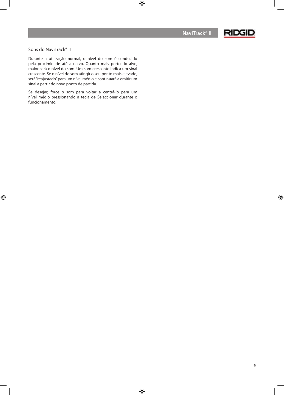 RIDGID NaviTrack II User Manual | Page 179 / 394