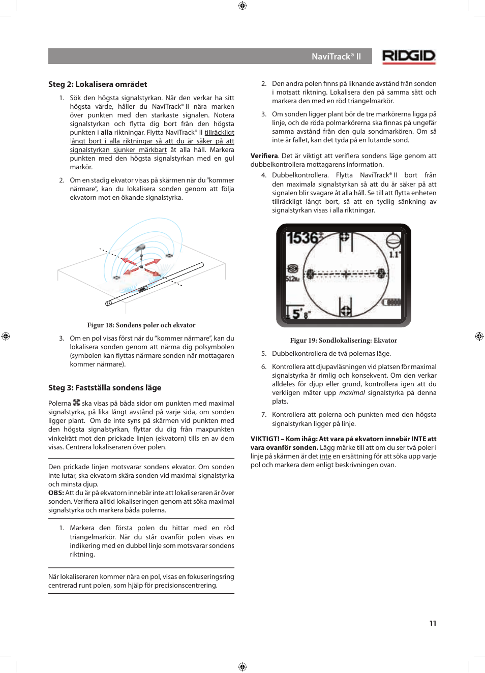 RIDGID NaviTrack II User Manual | Page 209 / 394