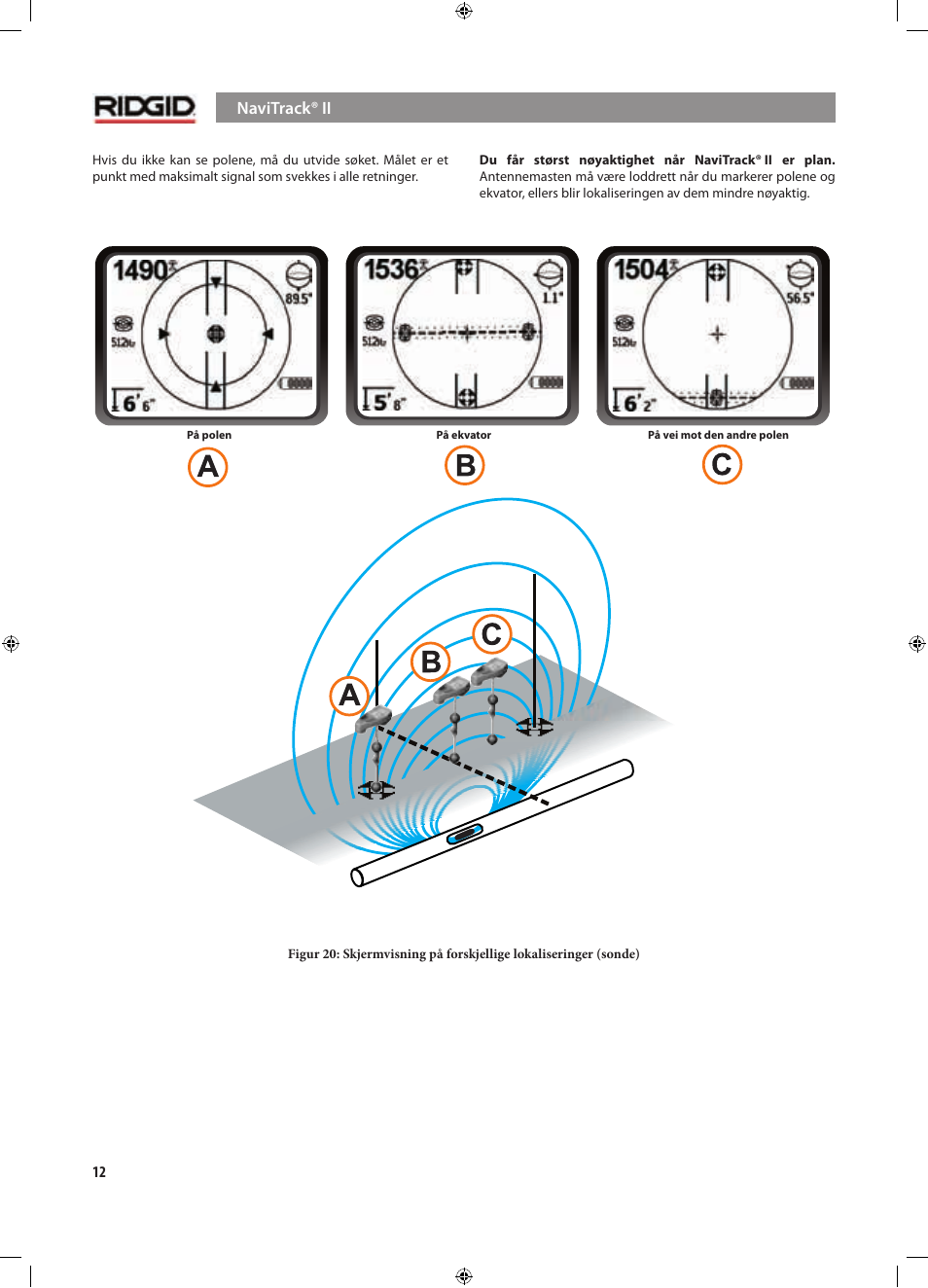 Navitrack® ii | RIDGID NaviTrack II User Manual | Page 266 / 394