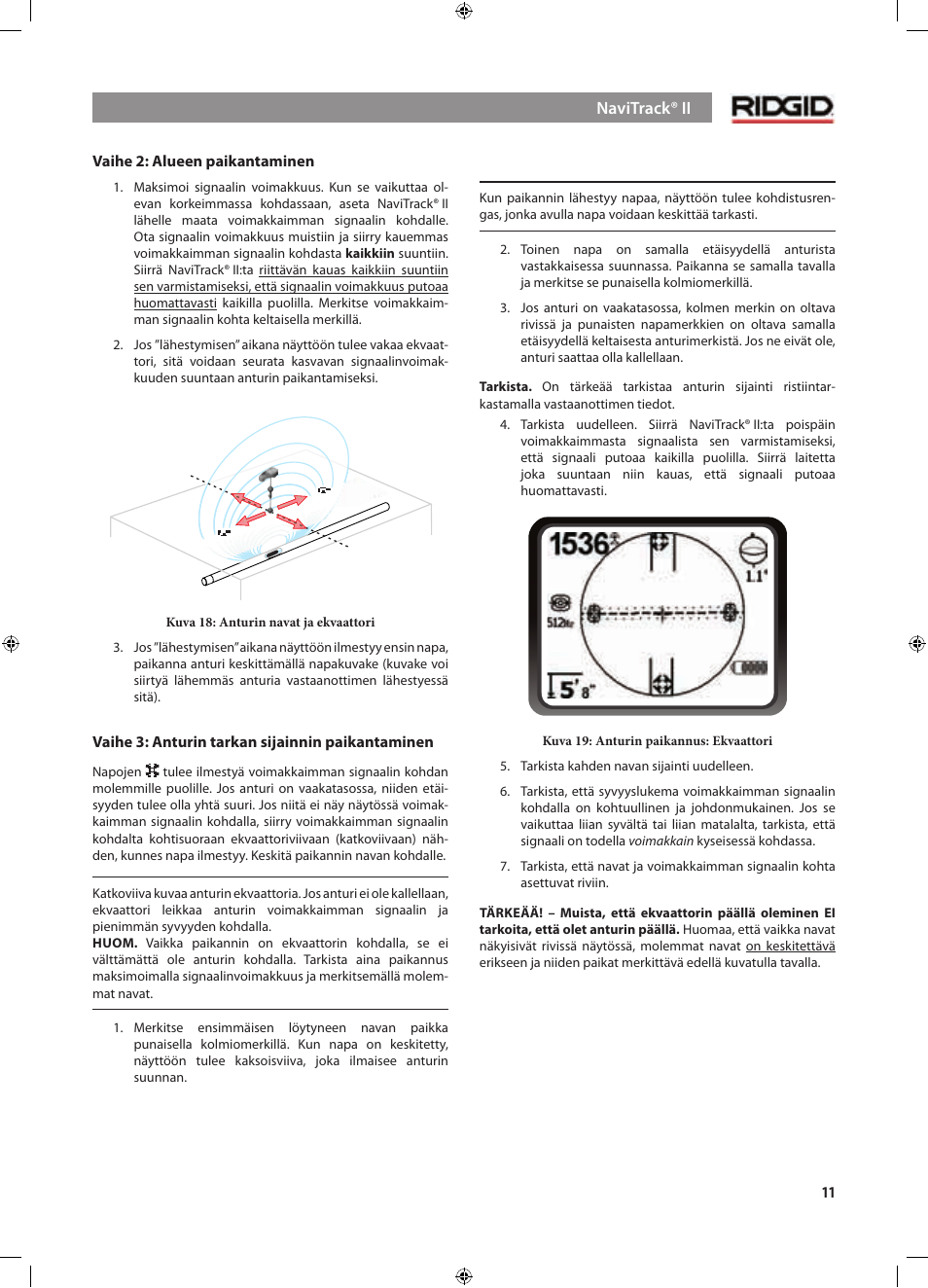 RIDGID NaviTrack II User Manual | Page 293 / 394