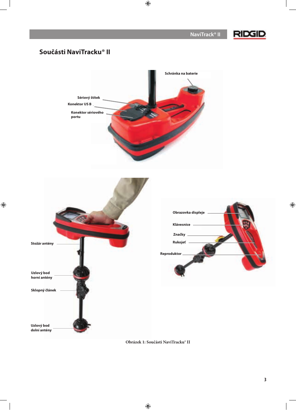 Součásti navitracku® ii, Navitrack® ii | RIDGID NaviTrack II User Manual | Page 341 / 394