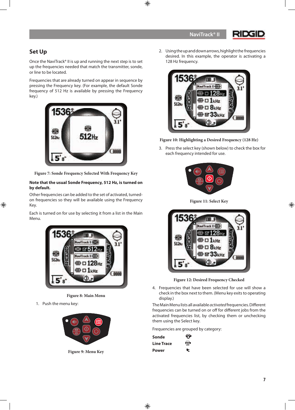 Set up | RIDGID NaviTrack II User Manual | Page 8 / 394