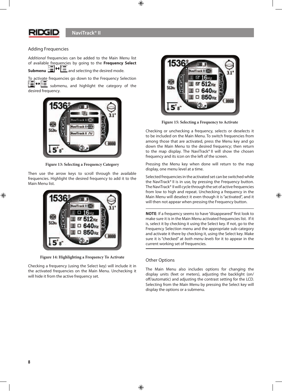 RIDGID NaviTrack II User Manual | Page 9 / 394