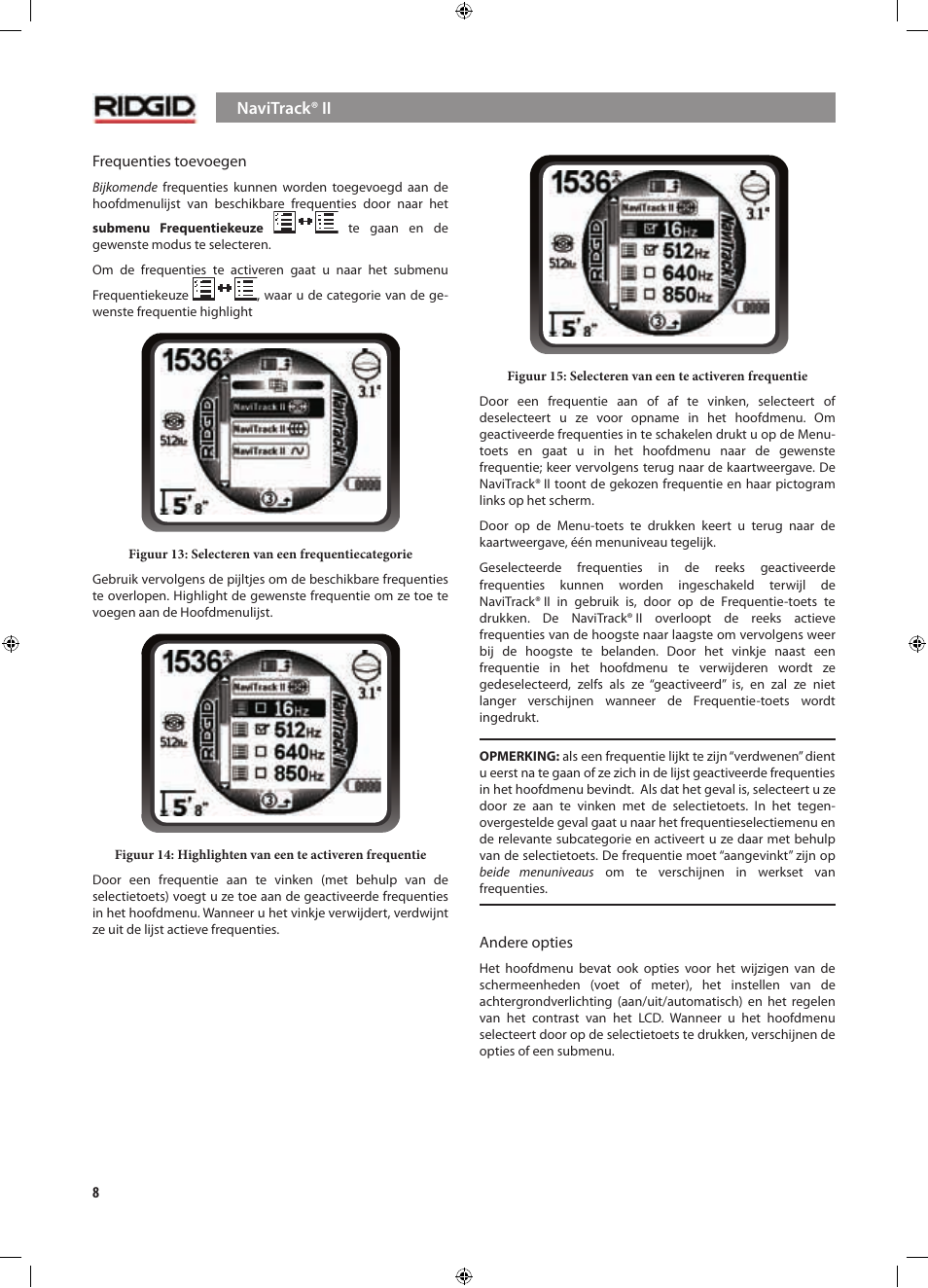 RIDGID NaviTrack II User Manual | Page 94 / 394
