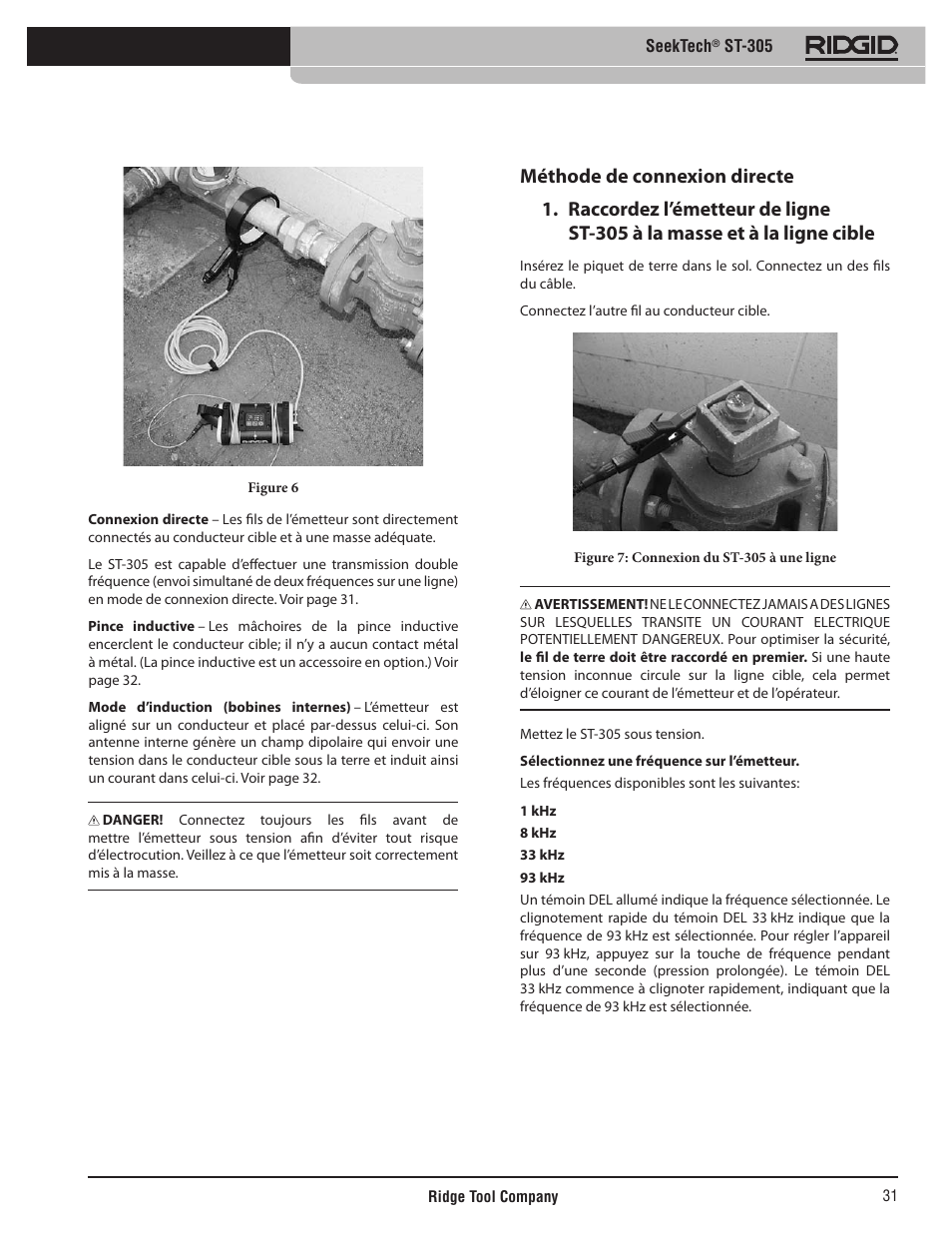 RIDGID SeekTech ST-305 User Manual | Page 32 / 141
