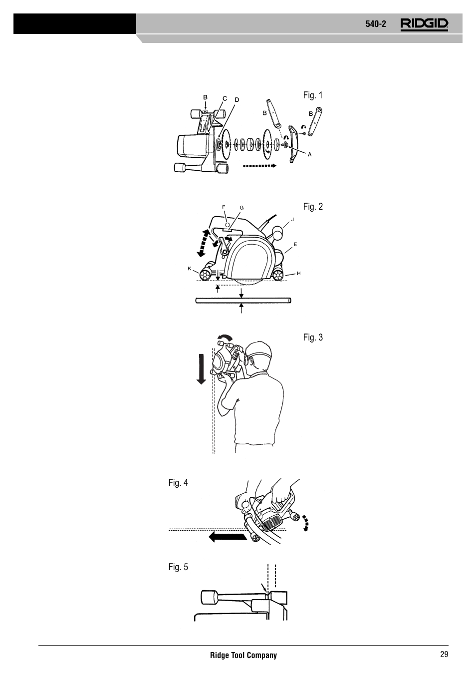 RIDGID 540-2 User Manual | Page 30 / 33
