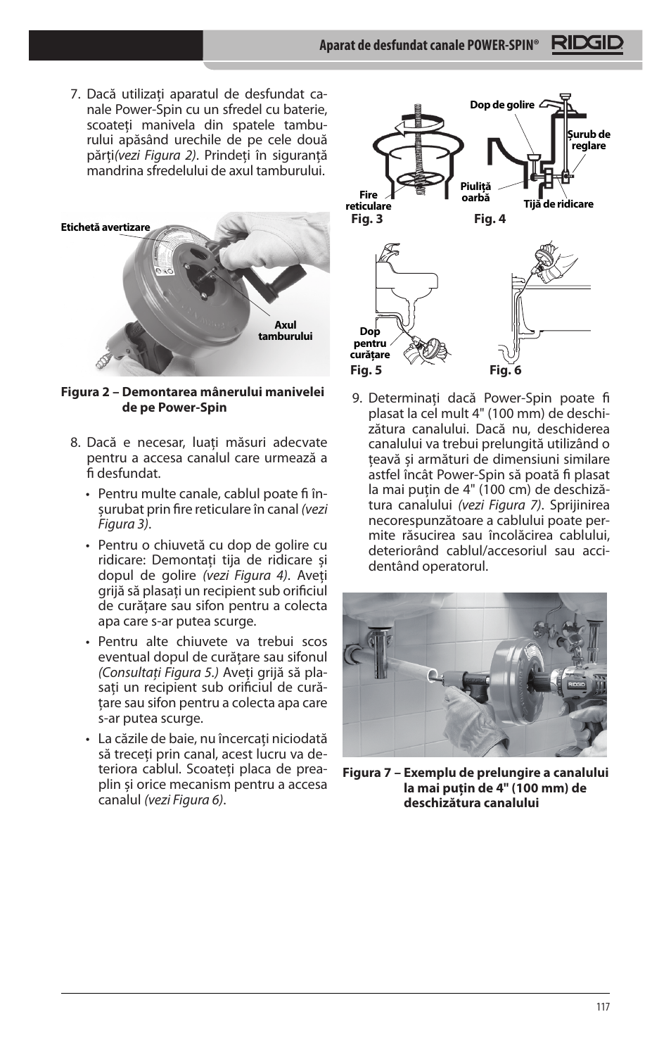 RIDGID Power-Spin User Manual | Page 119 / 186