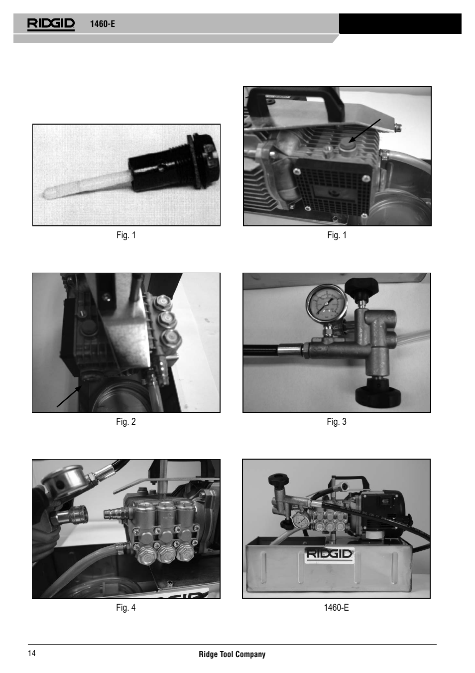 RIDGID 1460-E User Manual | Page 15 / 16