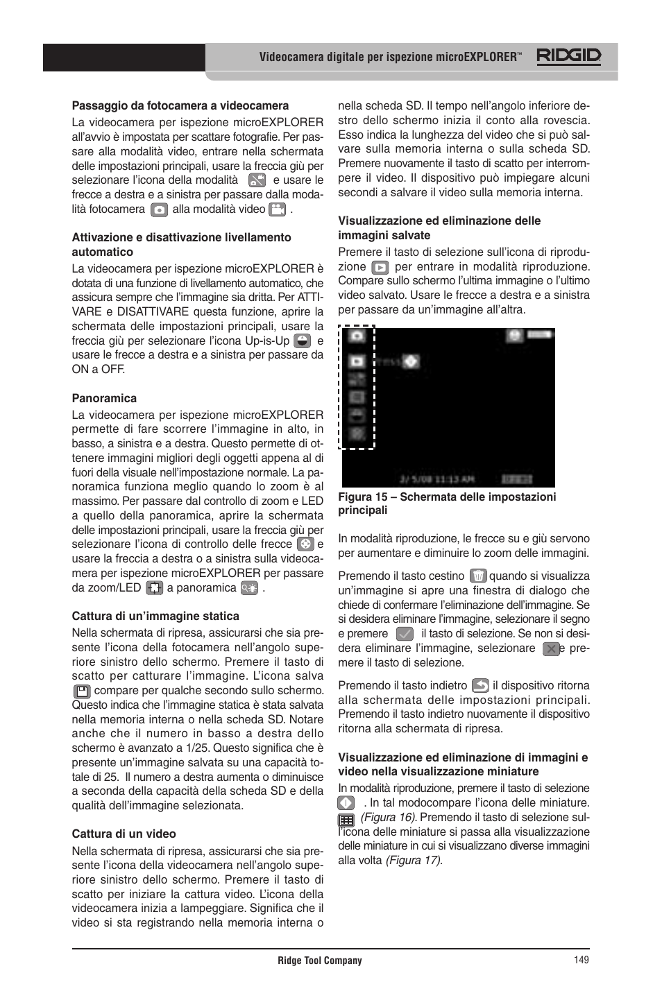 RIDGID micro EXPLORER User Manual | Page 145 / 449