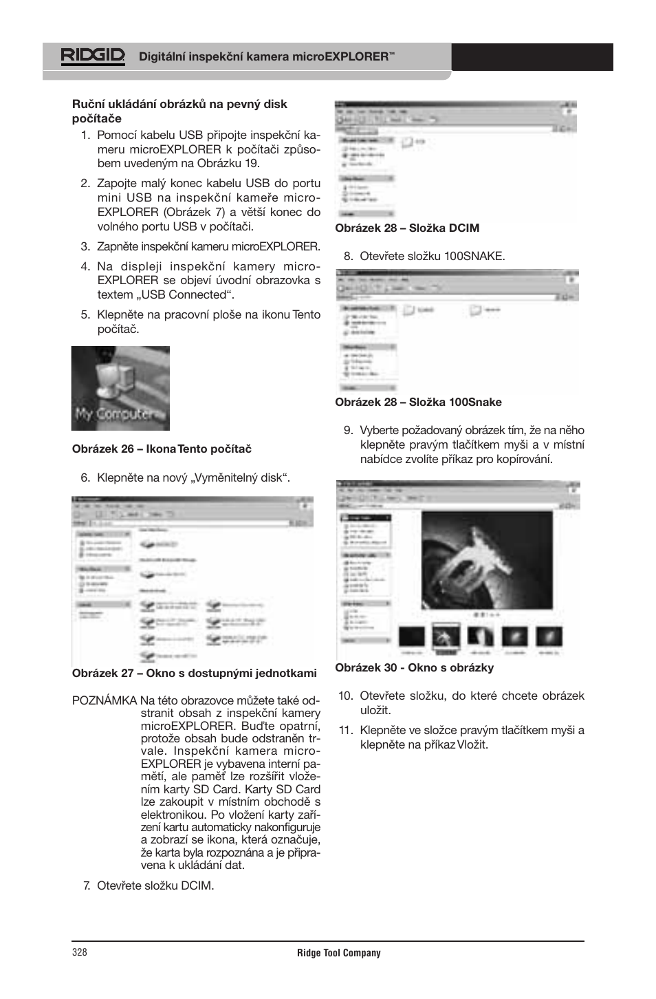 RIDGID micro EXPLORER User Manual | Page 317 / 449