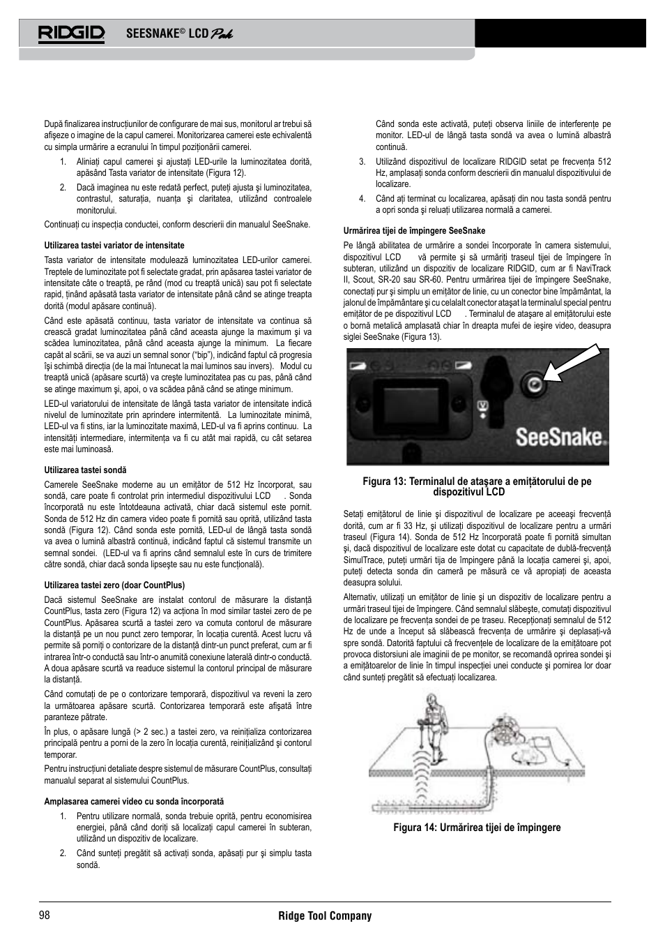 Seesnake | RIDGID Seesnake LCD Pak User Manual | Page 100 / 164