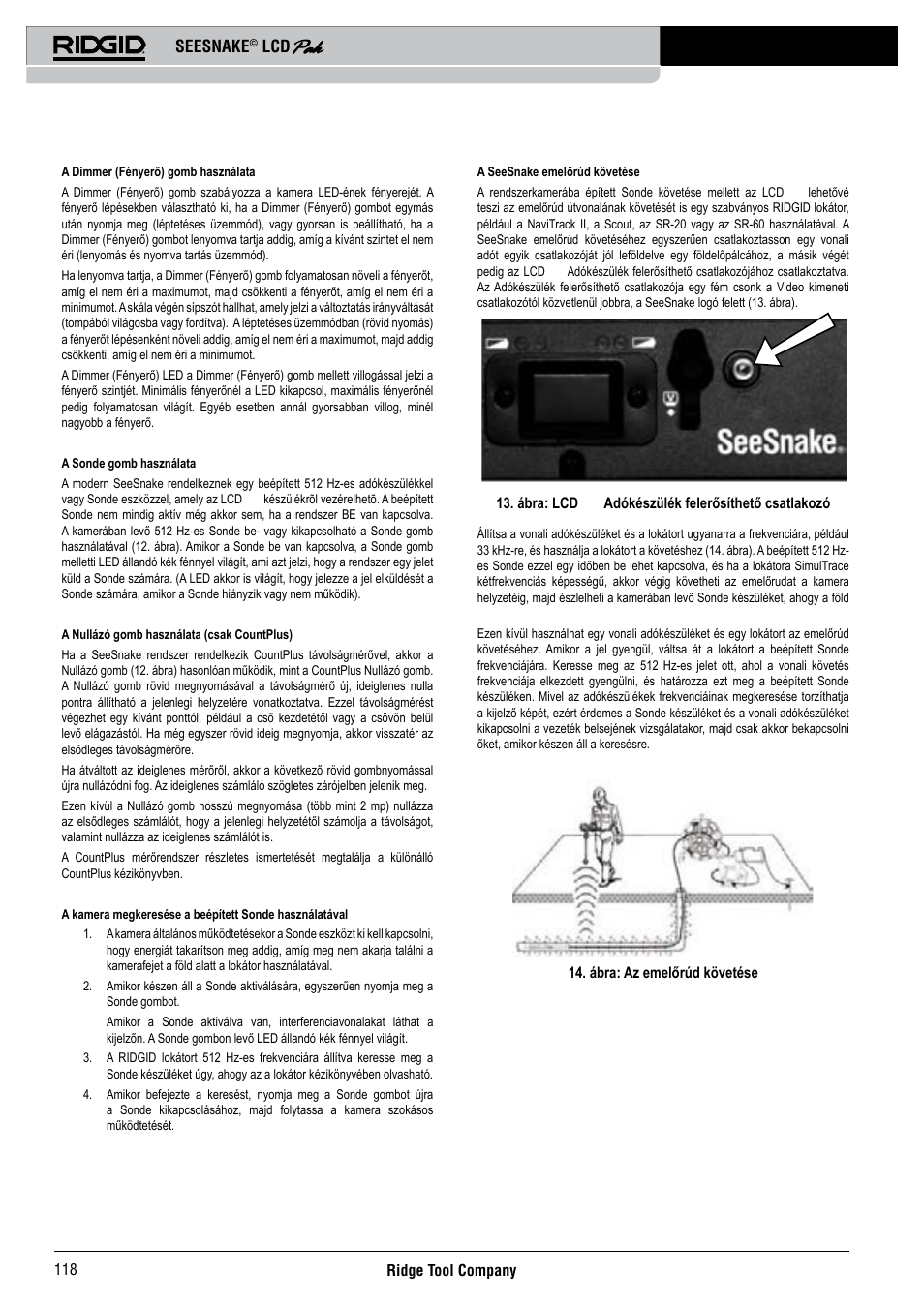 Seesnake | RIDGID Seesnake LCD Pak User Manual | Page 120 / 164