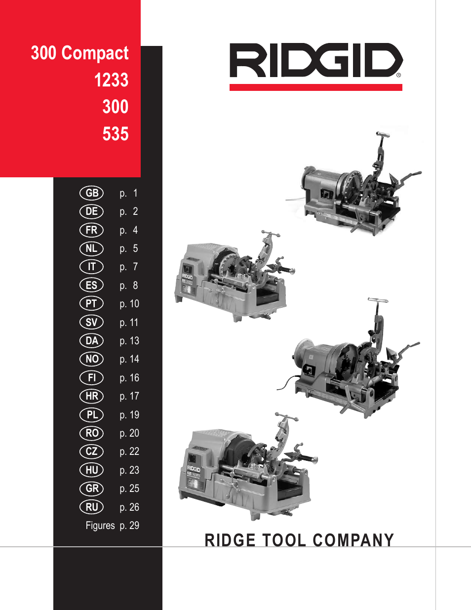 RIDGID 535 User Manual | 35 pages