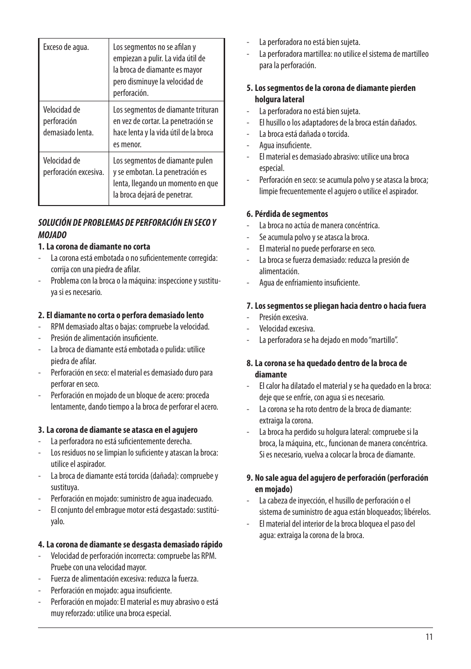 RIDGID RB-3W User Manual | Page 13 / 98