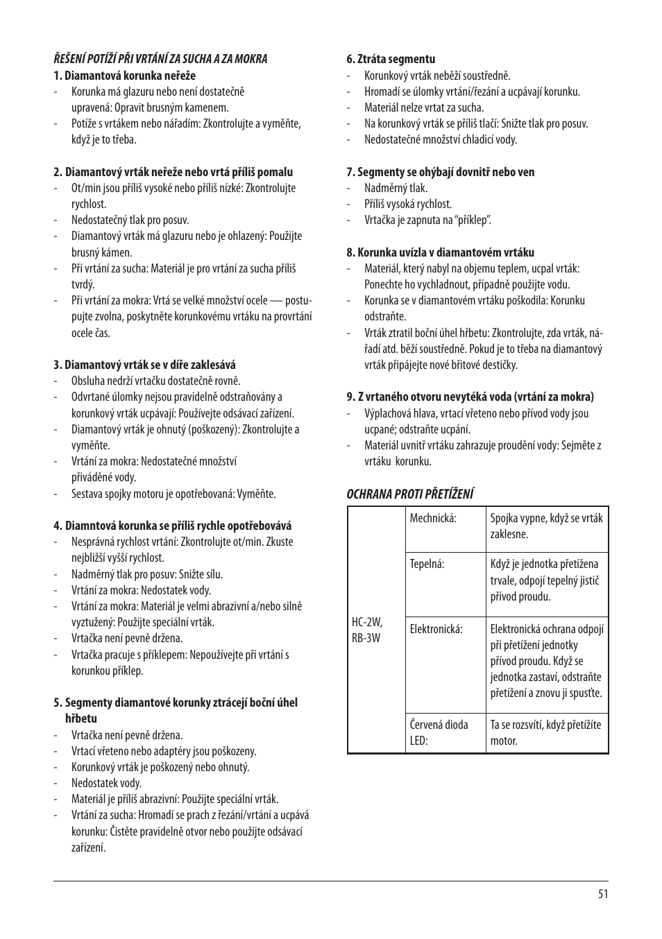 RIDGID RB-3W User Manual | Page 53 / 98