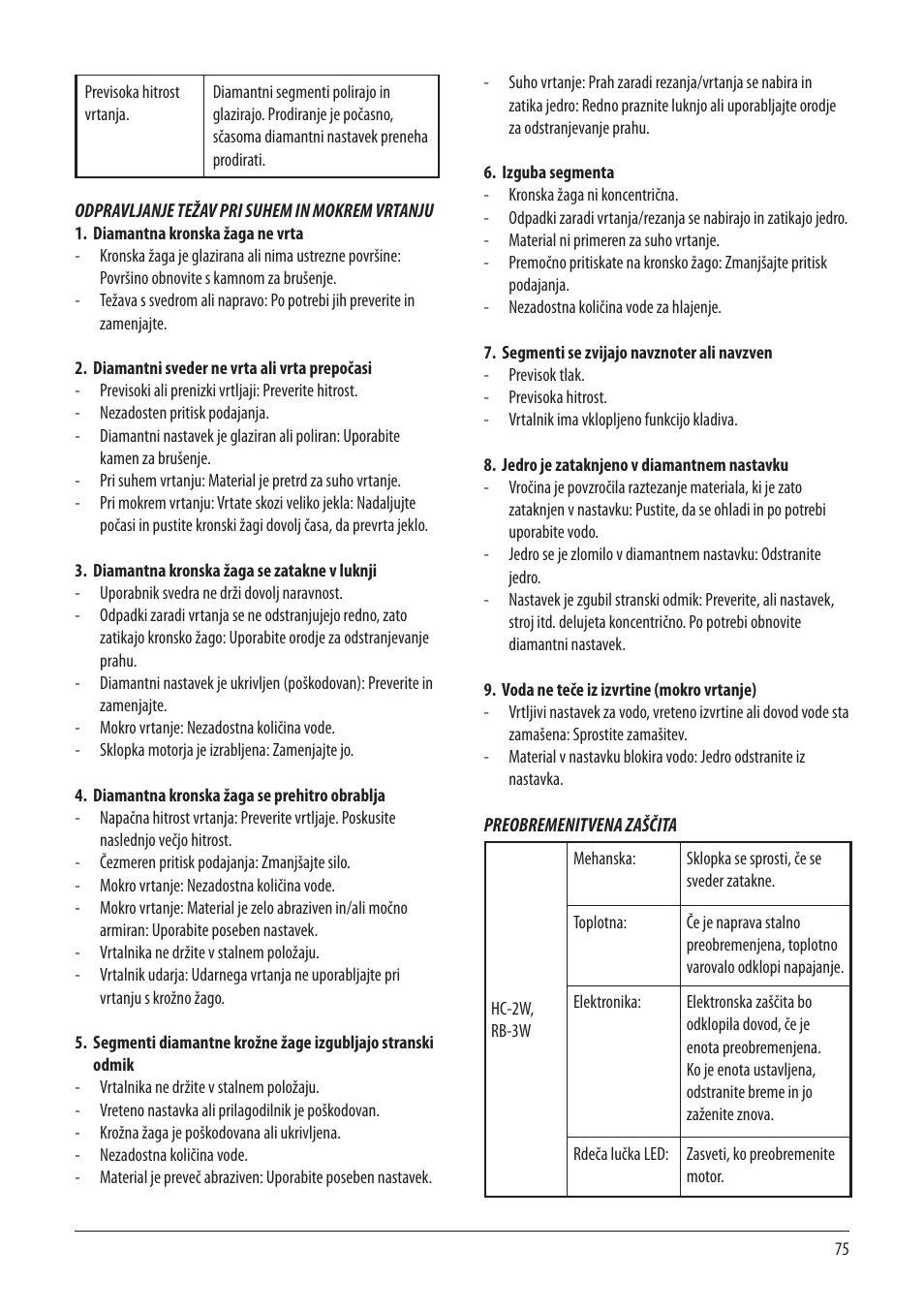 RIDGID RB-3W User Manual | Page 77 / 98