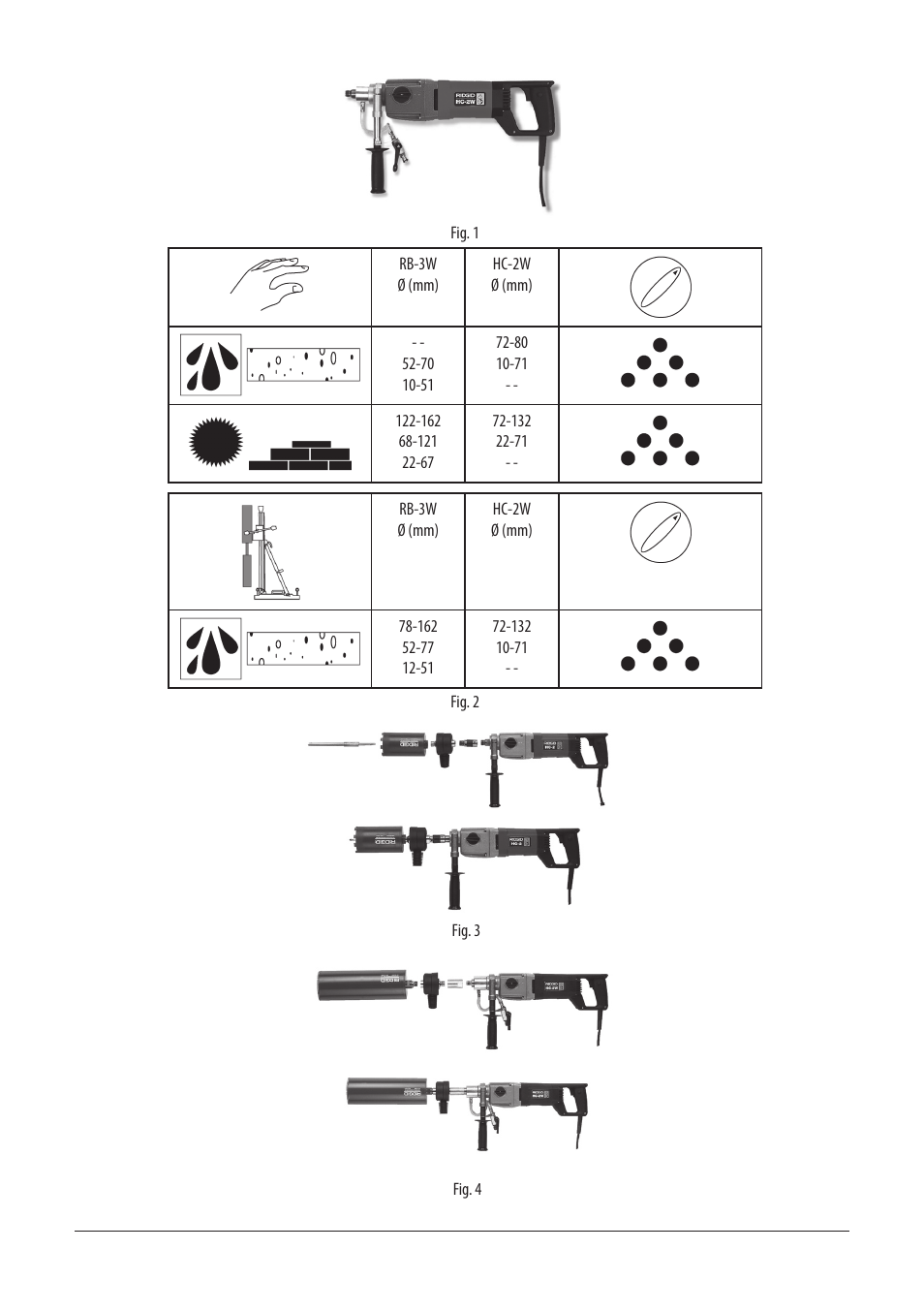 RIDGID RB-3W User Manual | Page 93 / 98