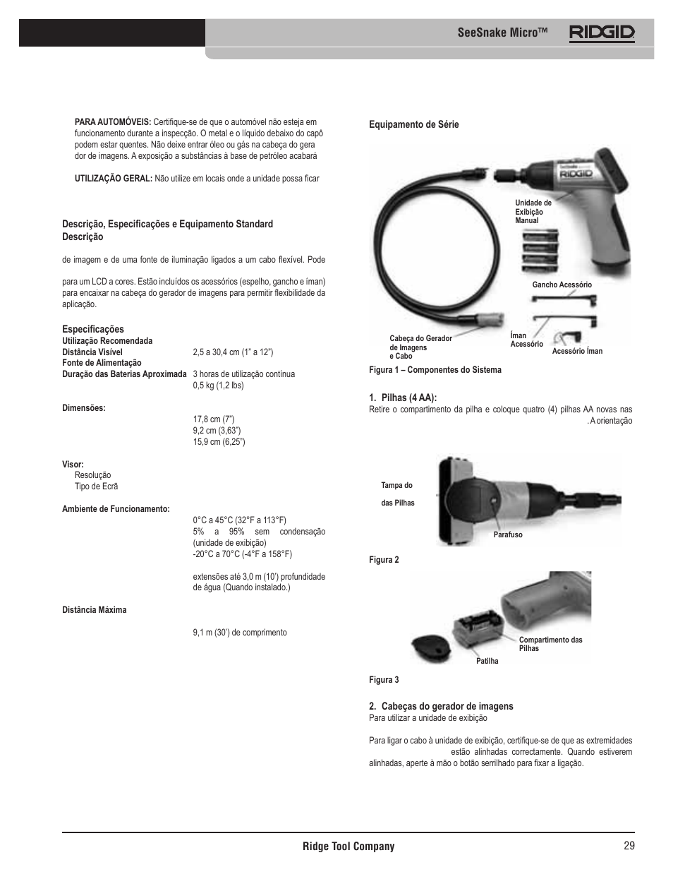 Seesnake micro | RIDGID Seesnake Micro User Manual | Page 30 / 62