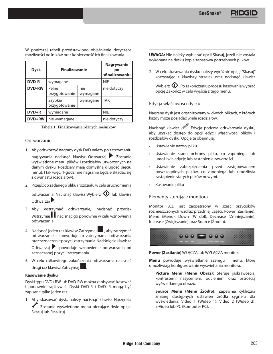 RIDGID SeeSnake User Manual | Page 204 / 302