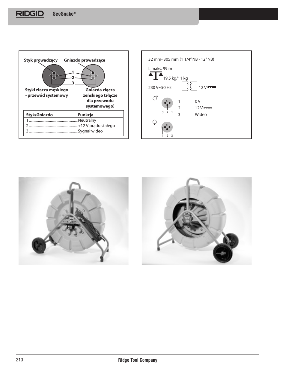 Rys. 2 rys. 3 rys. 4 | RIDGID SeeSnake User Manual | Page 211 / 302