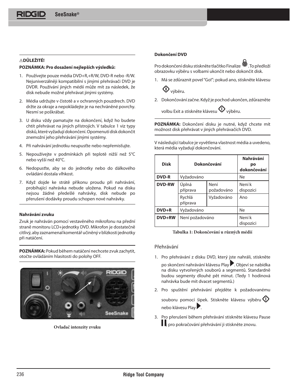 RIDGID SeeSnake User Manual | Page 237 / 302