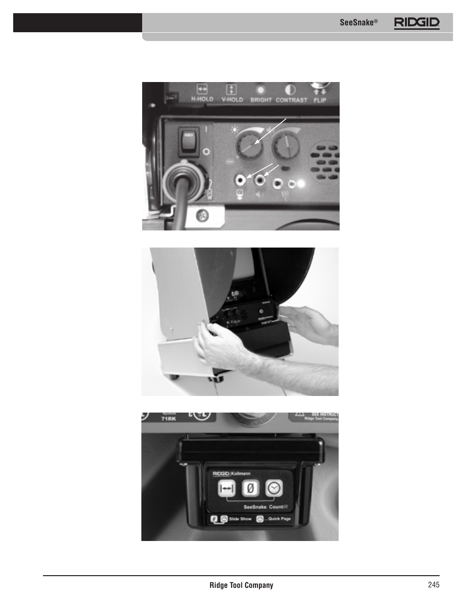 Ab c | RIDGID SeeSnake User Manual | Page 246 / 302
