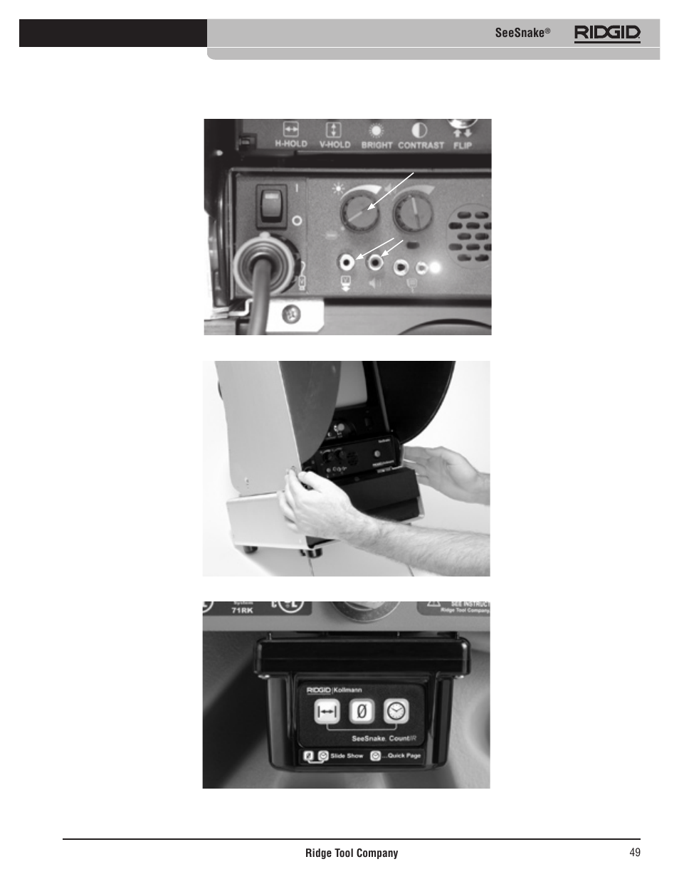 Ab c | RIDGID SeeSnake User Manual | Page 50 / 302