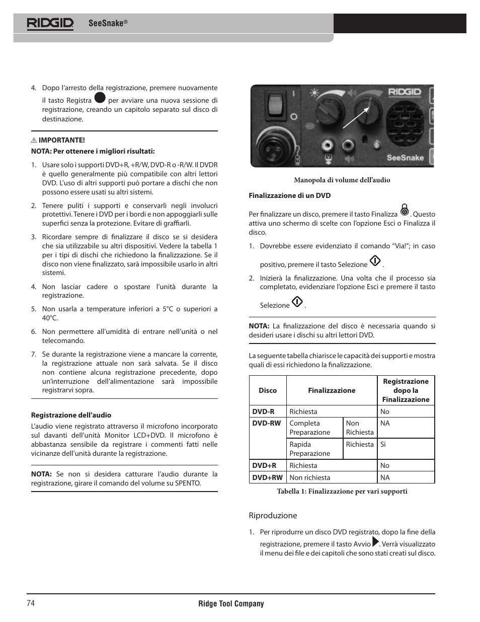 RIDGID SeeSnake User Manual | Page 75 / 302