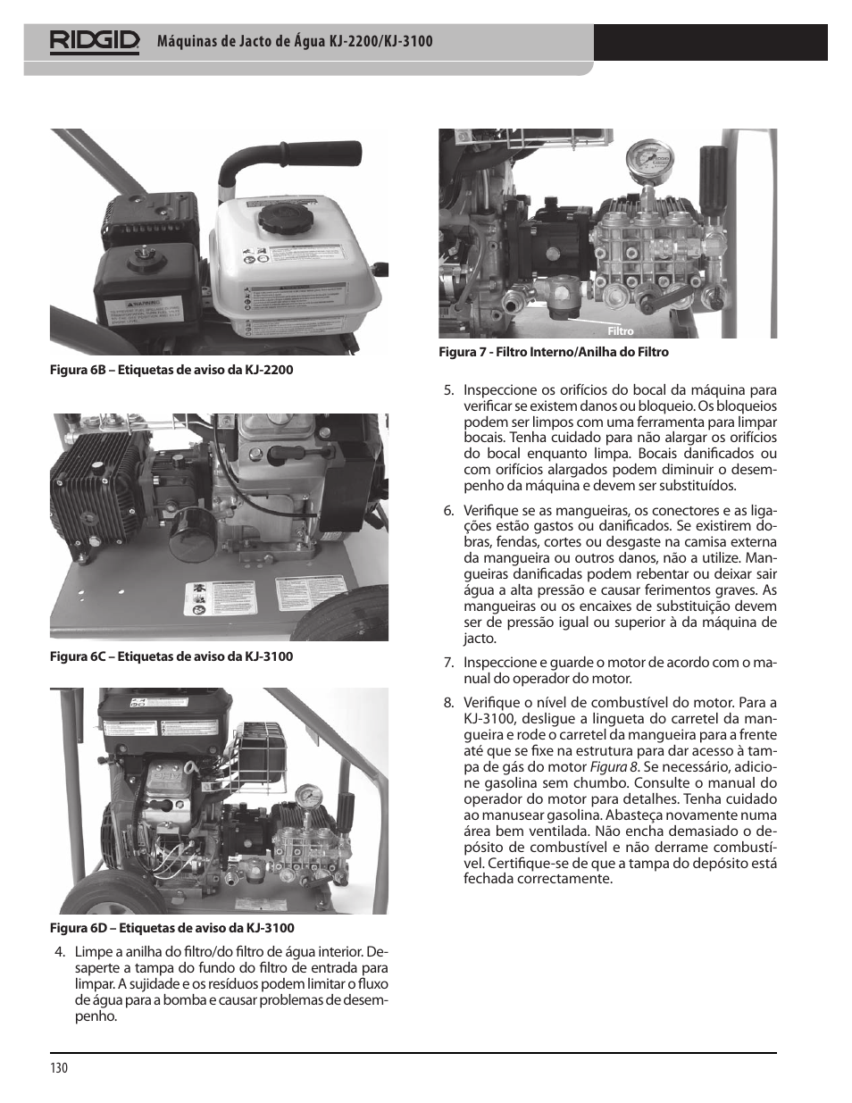 RIDGID KJ-3100 User Manual | Page 132 / 454