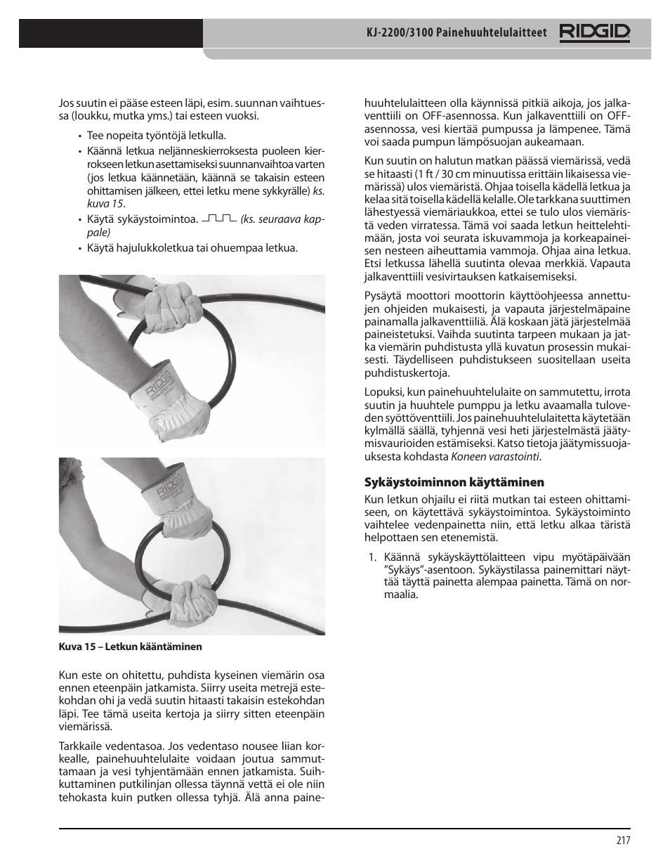 RIDGID KJ-3100 User Manual | Page 219 / 454