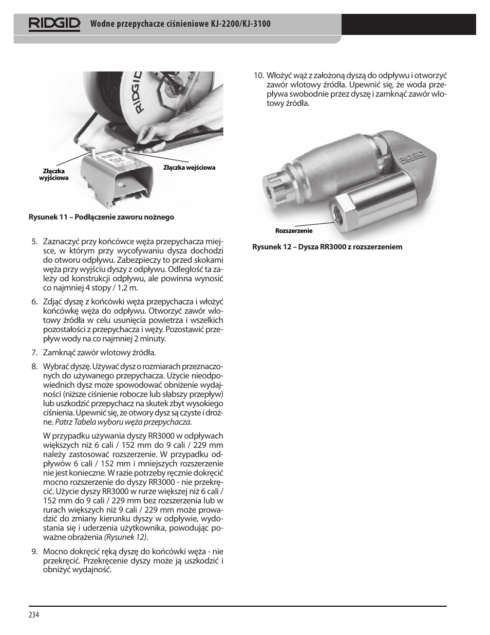 RIDGID KJ-3100 User Manual | Page 236 / 454