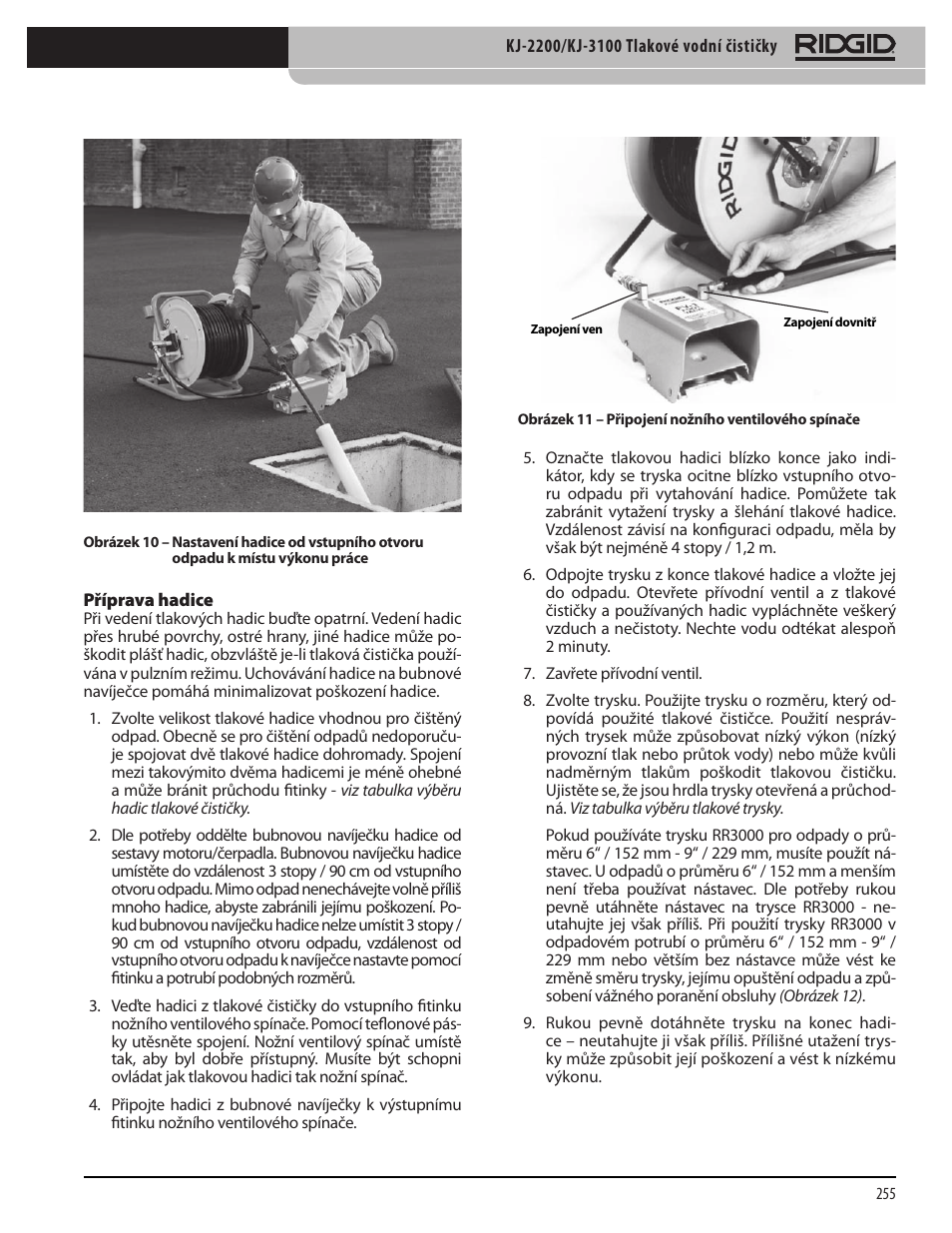 RIDGID KJ-3100 User Manual | Page 257 / 454