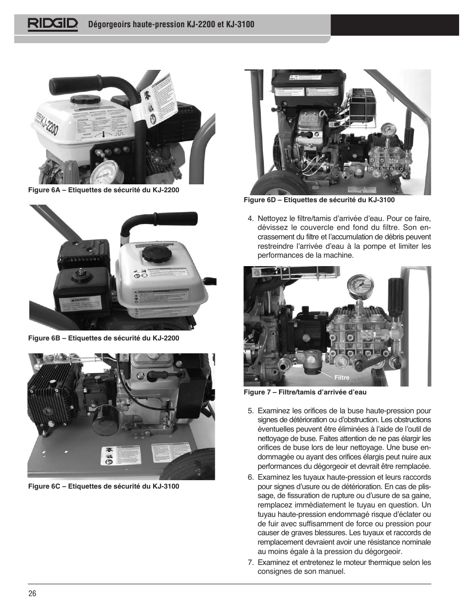 RIDGID KJ-3100 User Manual | Page 28 / 454