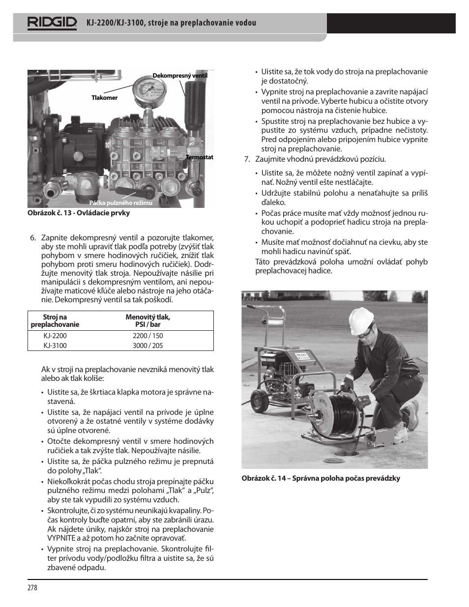 RIDGID KJ-3100 User Manual | Page 280 / 454