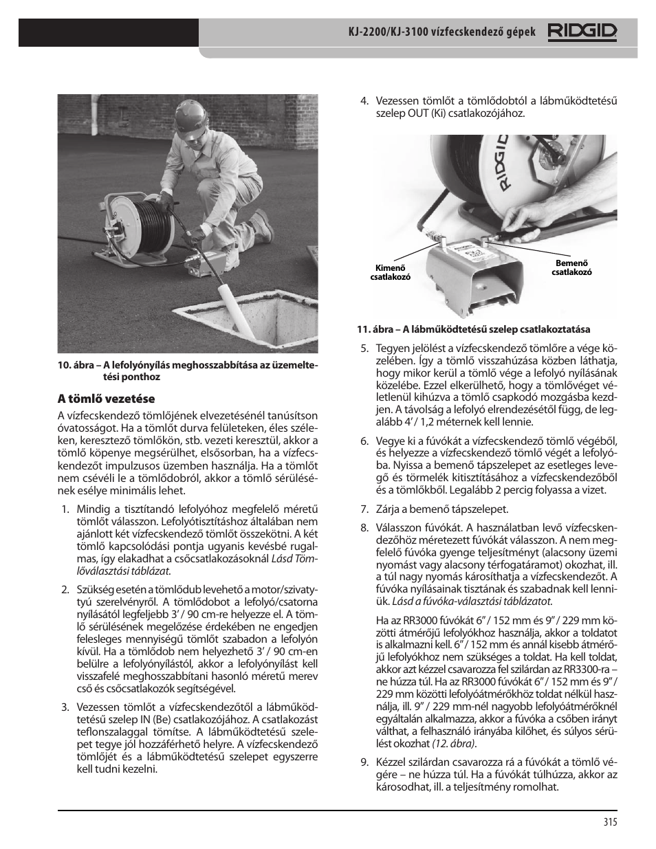 RIDGID KJ-3100 User Manual | Page 317 / 454